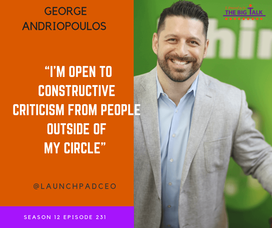 Episode 231 Pursue a Greater Purpose with George Andriopoulos