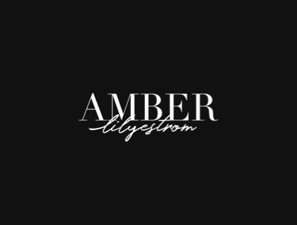 Amber Logo Black and White