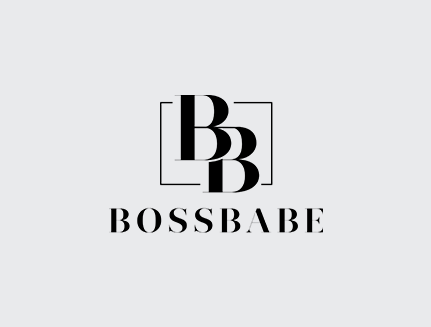 Boss Babe Logo Black and White