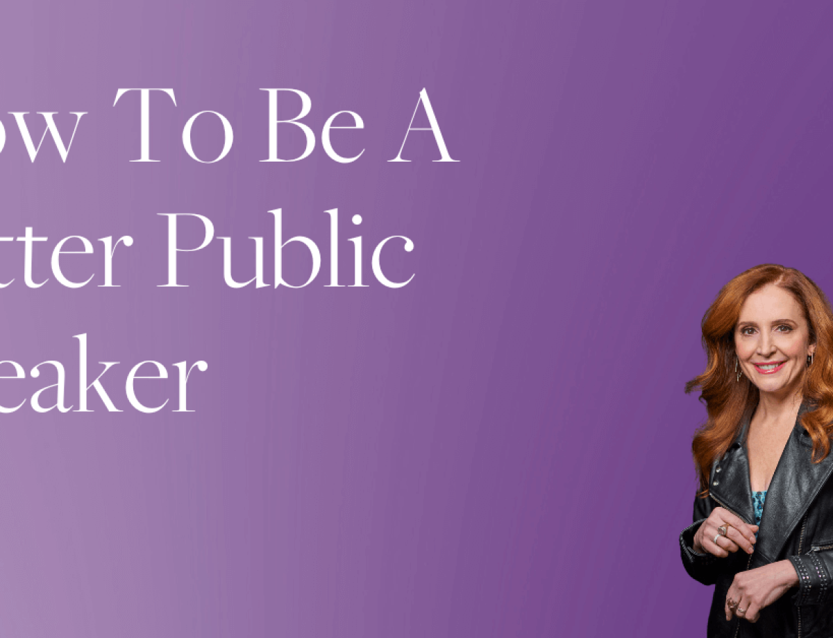How To Be A Better Public Speaker